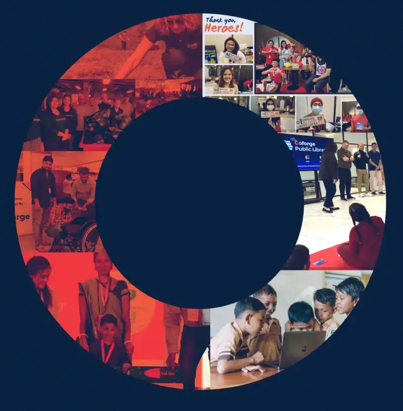 Coforge culture shown in O shape